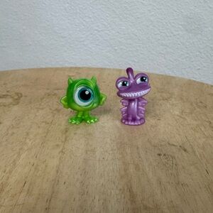Disney Doorables Mike Wazowski & Randall Figures Lot Monsters Inc